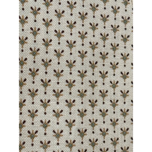 Kim Diehl Fat Quarter Gold & Brown Cotton Fabric 18x22" for Quilting & Crafts Se - Picture 1 of 6